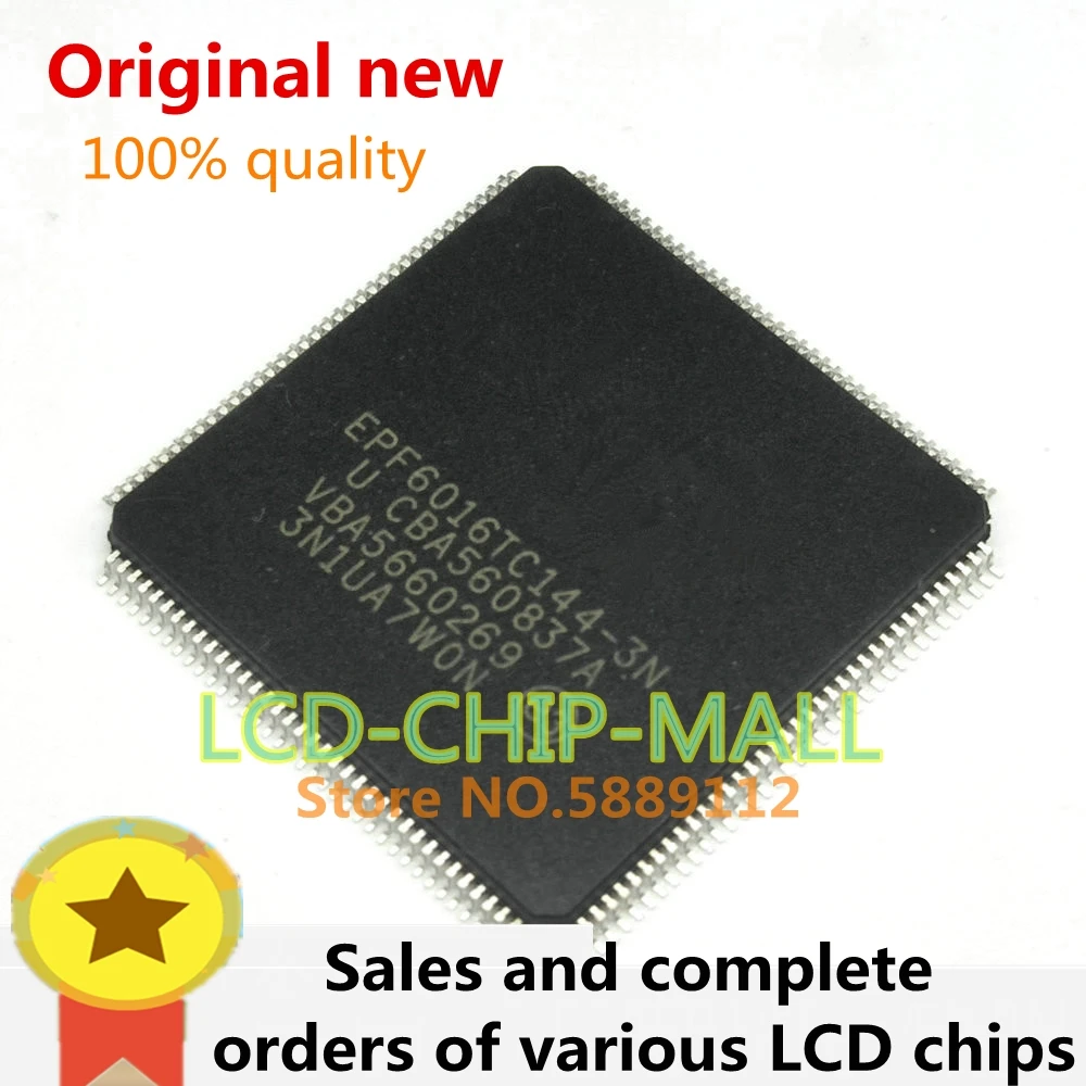 1PCS EPF6016TC144-3N   QFP144  EPF6016TC144   100%GOOD IC CHIPS IN STOCK