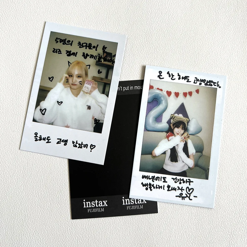 6 pz/set Kpop Idol IVE Lomo Cards schede fotografiche di IVE\'S cartolina Polaroid per la collezione di fan