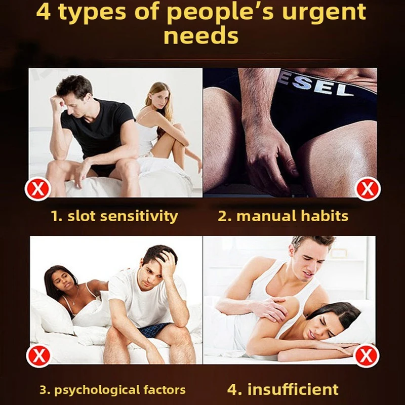رجل دائم تأخير رذاذ القضيب التحكم في وقت الجنس تأخير القذف للرجال طويلة الأمد الانتصاب محسن ذروة الرعاية الخاصة