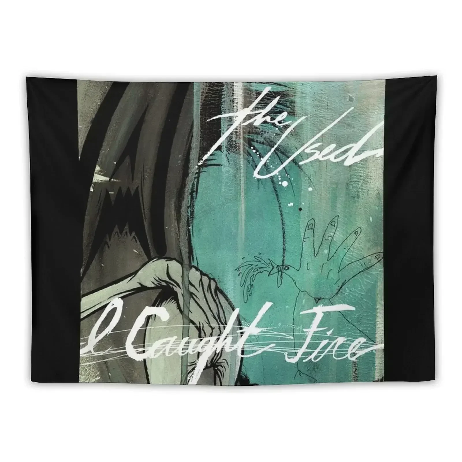 

I caught fire Tapestry Room Aesthetic Cute Decor Wall Tapestries Art Mural Tapestry