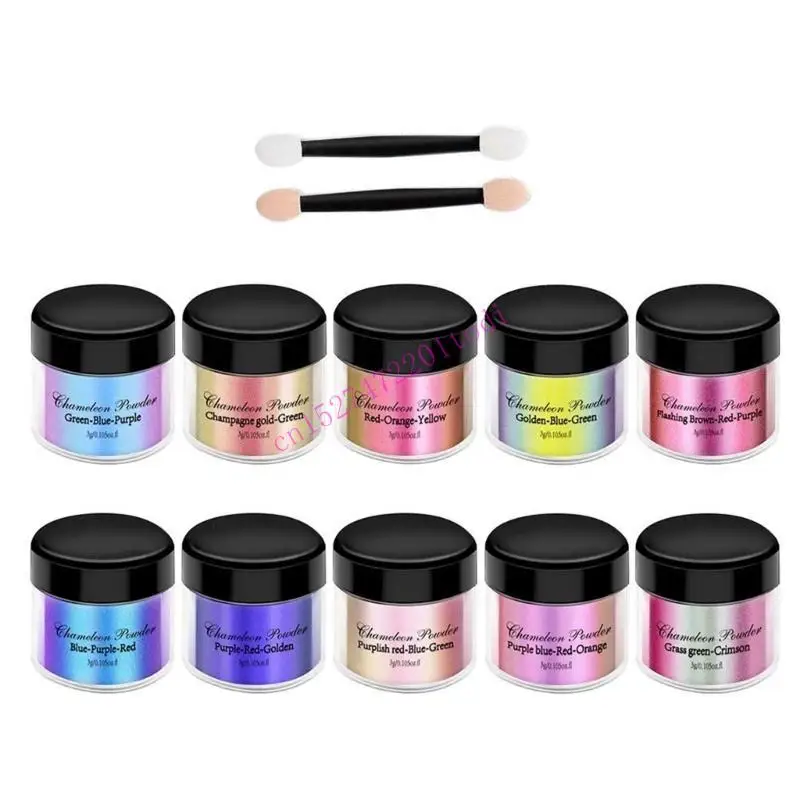 Resin Pigments Mica Powder Resin Art Supply Art Accessories Powder Pigments Craft Dye Perfect for Epoxy Resin M76B