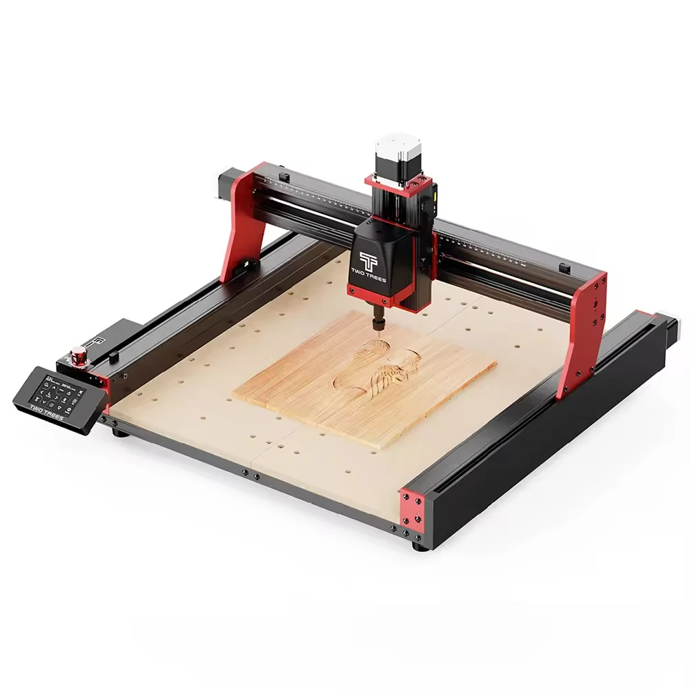 TTC450 Pro 95% 사전 조립 460*460mm 작업 크기 레이저 CNC 나무 조각 절단 라우터 기계