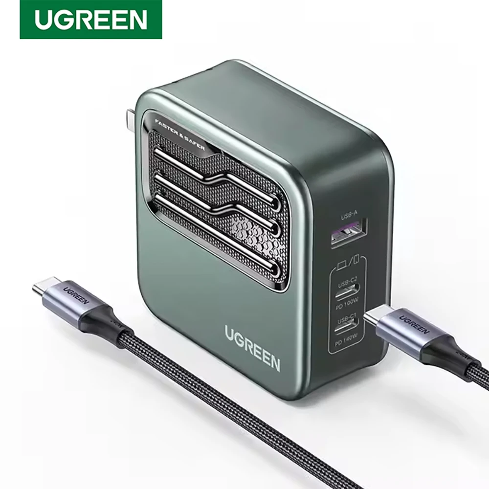 

140W GaN UGREN Charger Multi Port PD Charging Block Fast Wall Adapter for iPhone 14 Smartphone Huawei Lenovo Notebook