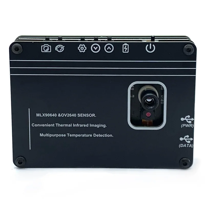 A55F-OVMLX High-Performance Thermal Imager With Advanced MLX90640 Sensor, OV2640 Visible Light Camera,Fusion Mode,3.5Inch