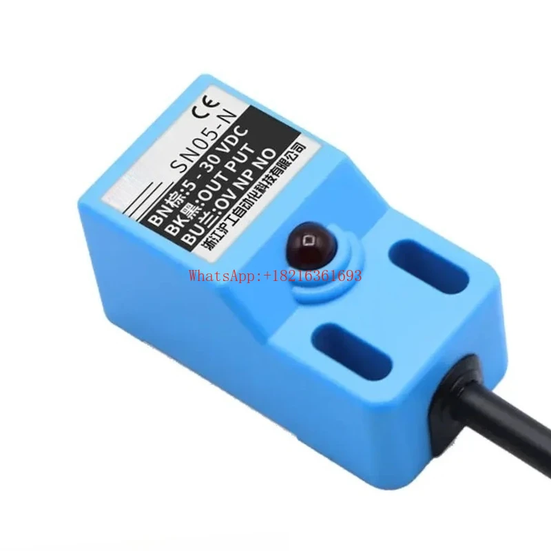 Normally Open and Normally Closed Sensors 5mm Inductive Metal Proximity Switch SN05-N/P NPN/PNP