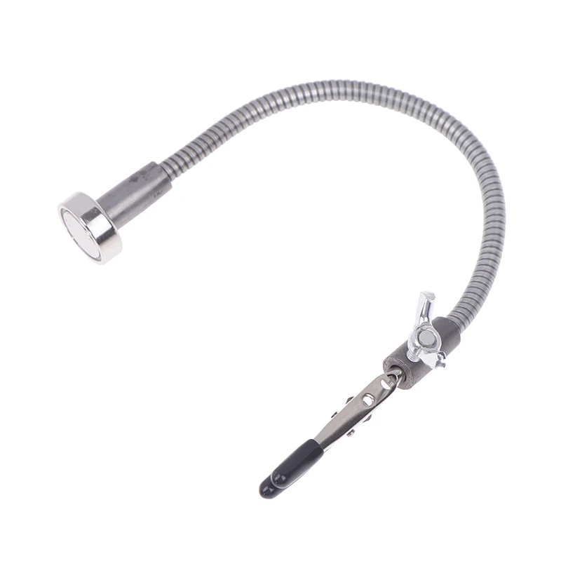 Magnetic Base PCB Board Fixing Clip Holder Soldering Station Welding Flexible Arm Solder Assistant Tool For Motherboard Repair