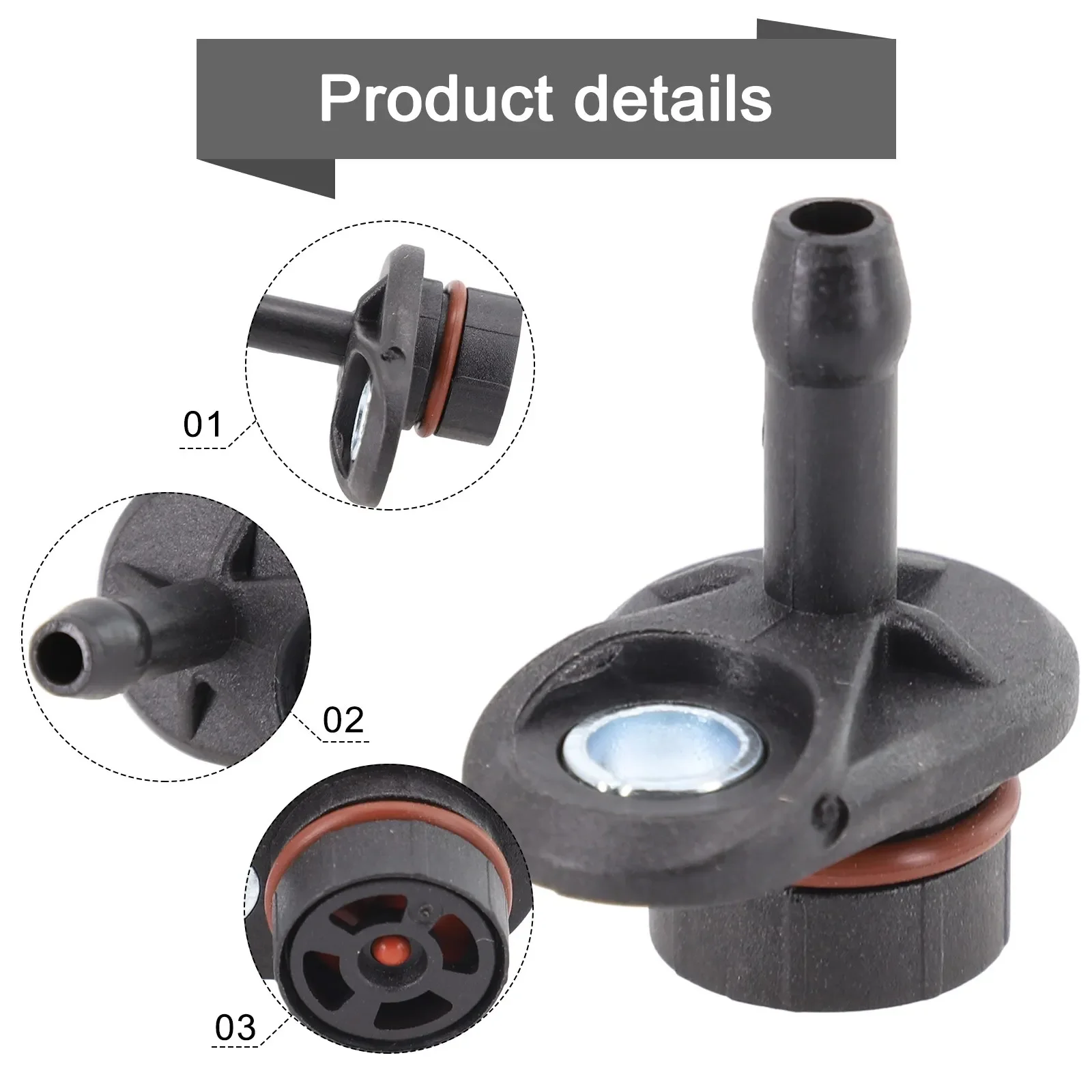 Vacuum Pump Valve Repair Kit For FORD Transit-Tourneo- Courier 2014- For FORD Focus For C-Max For Fiesta Vacuum Pump Check Valve