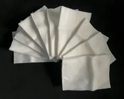 5/10/20/40Pad Organic Cotton Pad 60x80mm Unbleached Repacked Makeup