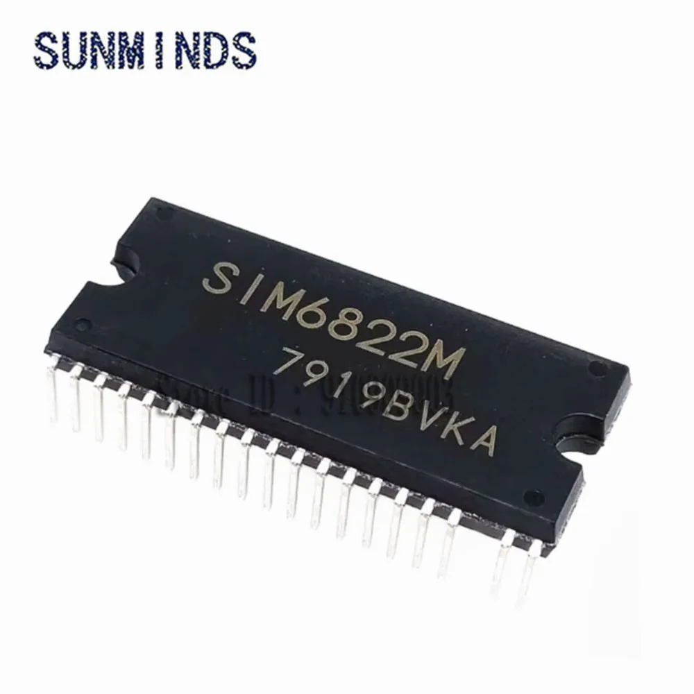 1PCS/LOT SIM6822M SIM6822 DIP-40 400V / 5A high voltage 3 phase motor driver Chips Best Quality