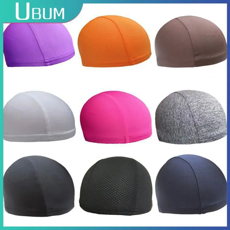 Summer Unisex Quick-drying Dome Hat Motorcycle Bicycle Helmet Breathable Inner Liner Cap Outdoor Balaclava Cycling Cap