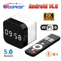 Woopker Android 14 TV Box H96 MAX H728 Allwinner H728 Octa Core 8K Media Player Wifi6 BT5.0 Google Voice Assistant Set Top Box