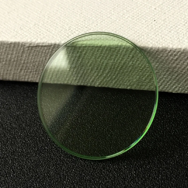 Flat Glass Green Mineral glass Parts For Rolex MILGAUSS 116400 32.65mm dia Watch Crystal with slot replacement parts