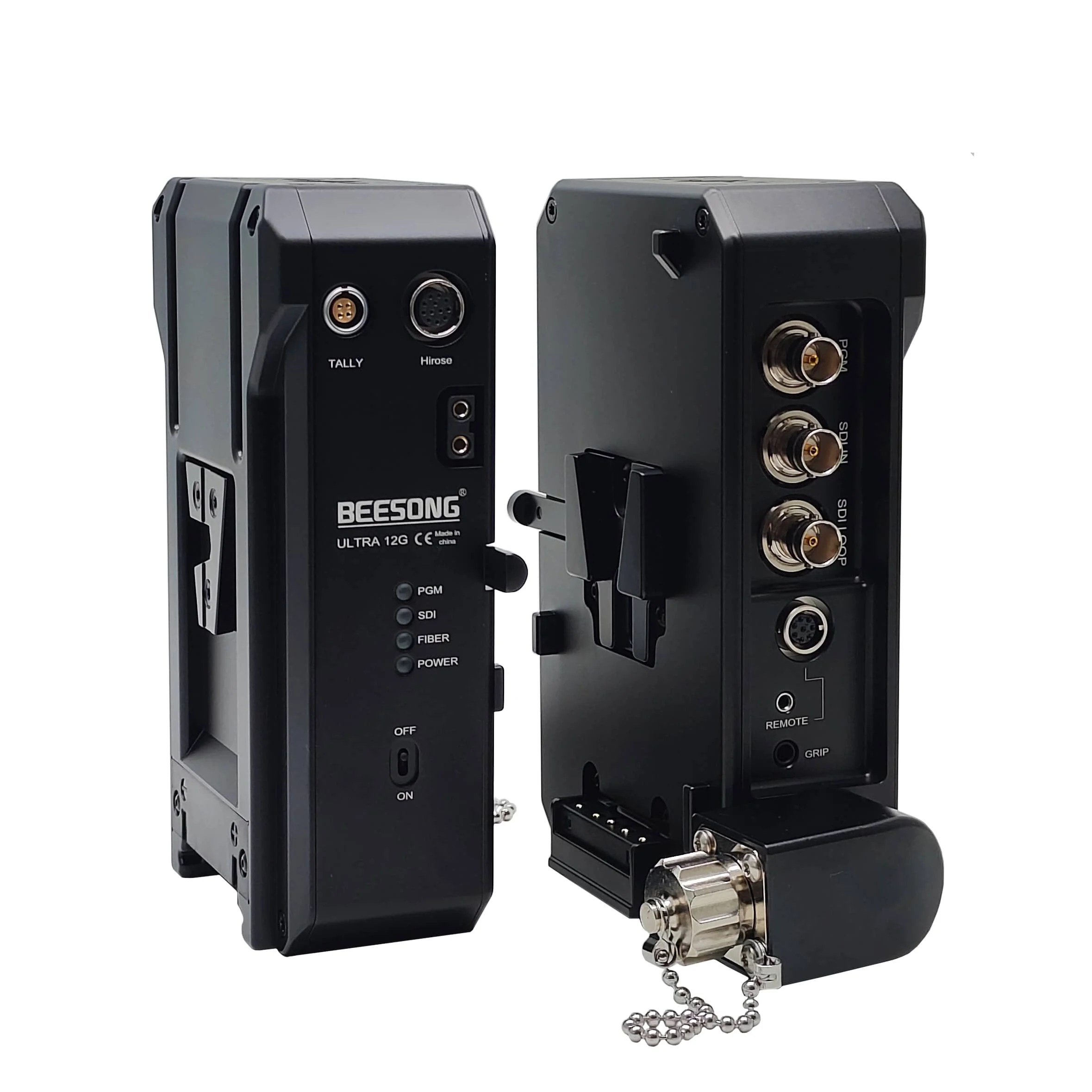 BEESONG EFP-BSVM 4K SDI Camera Fiber Transmission System with PGM and RCP Remote Control 10km Distance