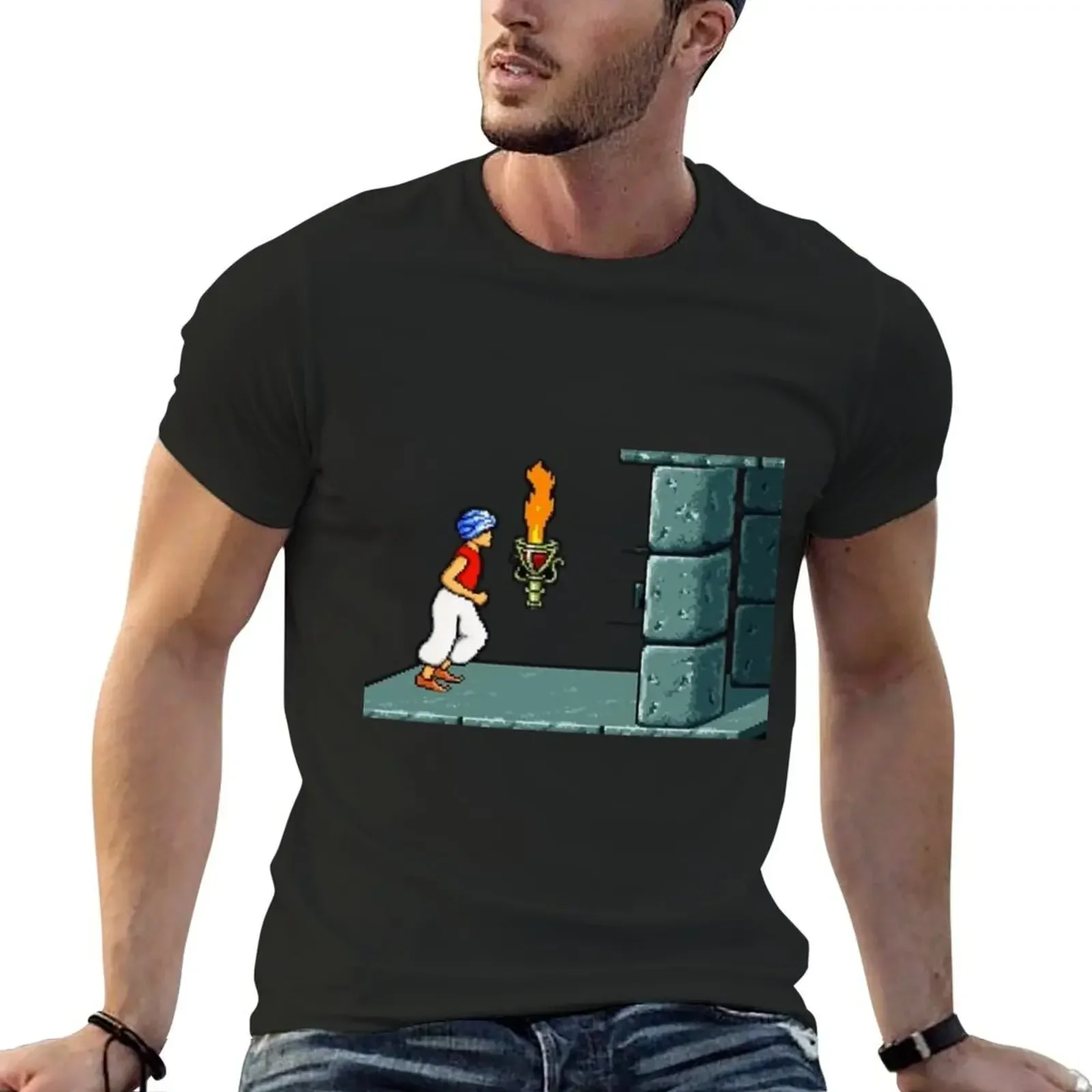 Prince of Persia T-Shirt vintage anime shirt graphics fruit of the loom mens t shirts