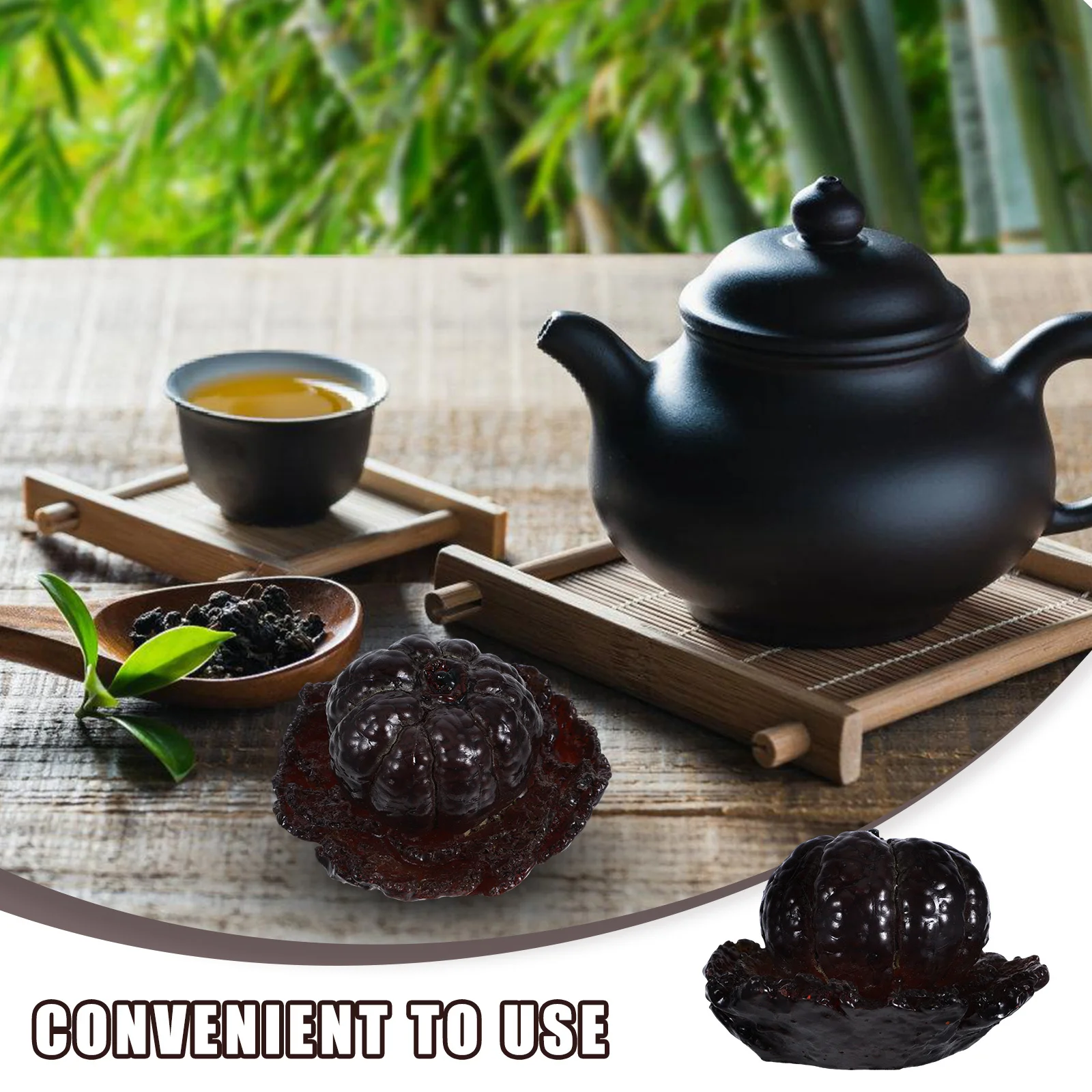 

Смола оранжевый чай домашнее животное изменение цвета фрукты моделирование скульптура для кунг-фу чайная церемония декоративная игрушка полка для гостиной