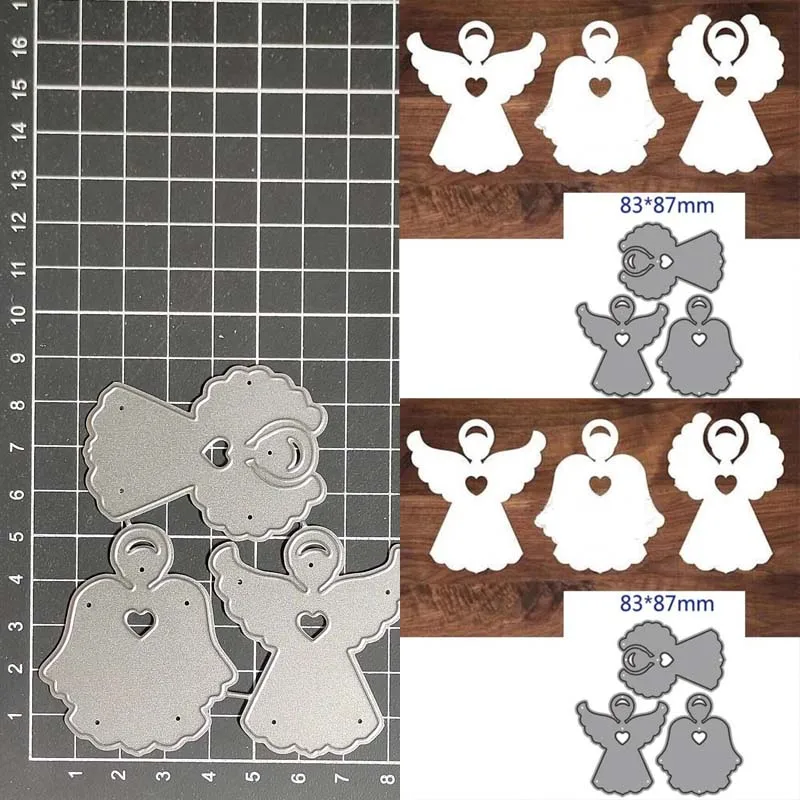 

Angel Metal Cutting Dies Stencils for DIY Scrapbooking/Photo Album Decorative Embossing DIY Paper Cards
