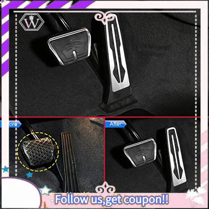

Portable Fuel Brake Pedal Foot Rest Pedals Plate Cover RHD For BMW 1 2 3 4 5 7 Series X3 X4 X5 X6 F30 F10 E39 E90 E60 Accessorie