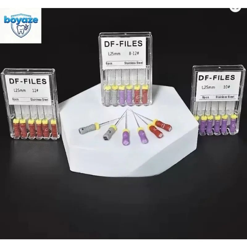 Dental D FINDER Files Rotary Files 8 10 12 15 Endodontic Treatment Use For Root Canal Cleaning Dentistry Endo Instrument