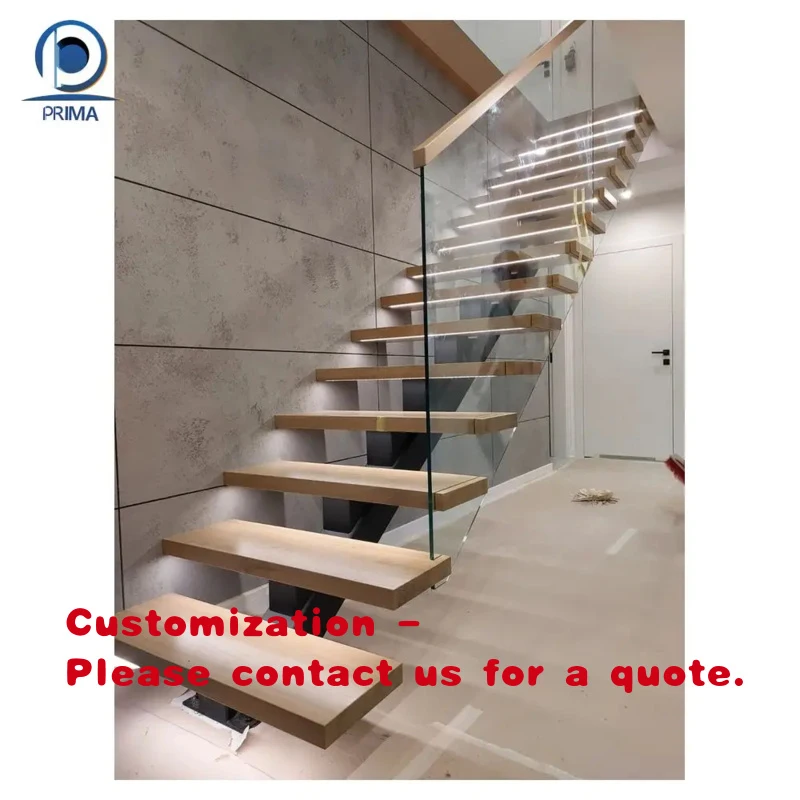 custom.Australia Luxury Customized  Straight Stairs Hot Sale Stairs