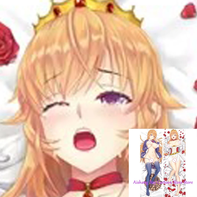 

Dakimakura Anime Pillow Cover Nakiri Erina Attractive Breasts Double Sided Print Life-size Body Decoration