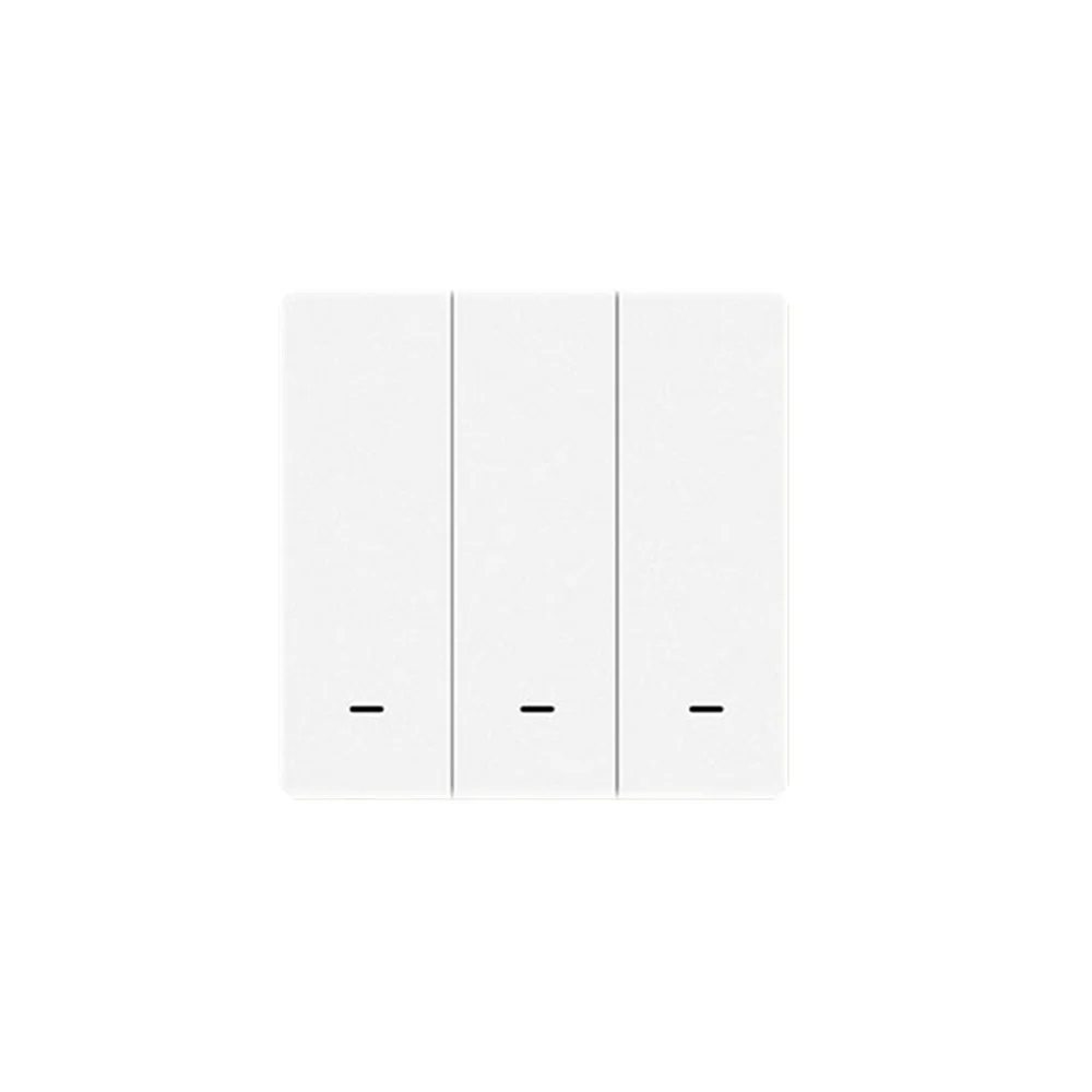 1PCS Smart Light Switch Tuya No Neutral Wire No Capacitor Needed Smart Life 2/3 Way Works With Alexa Yandex Home