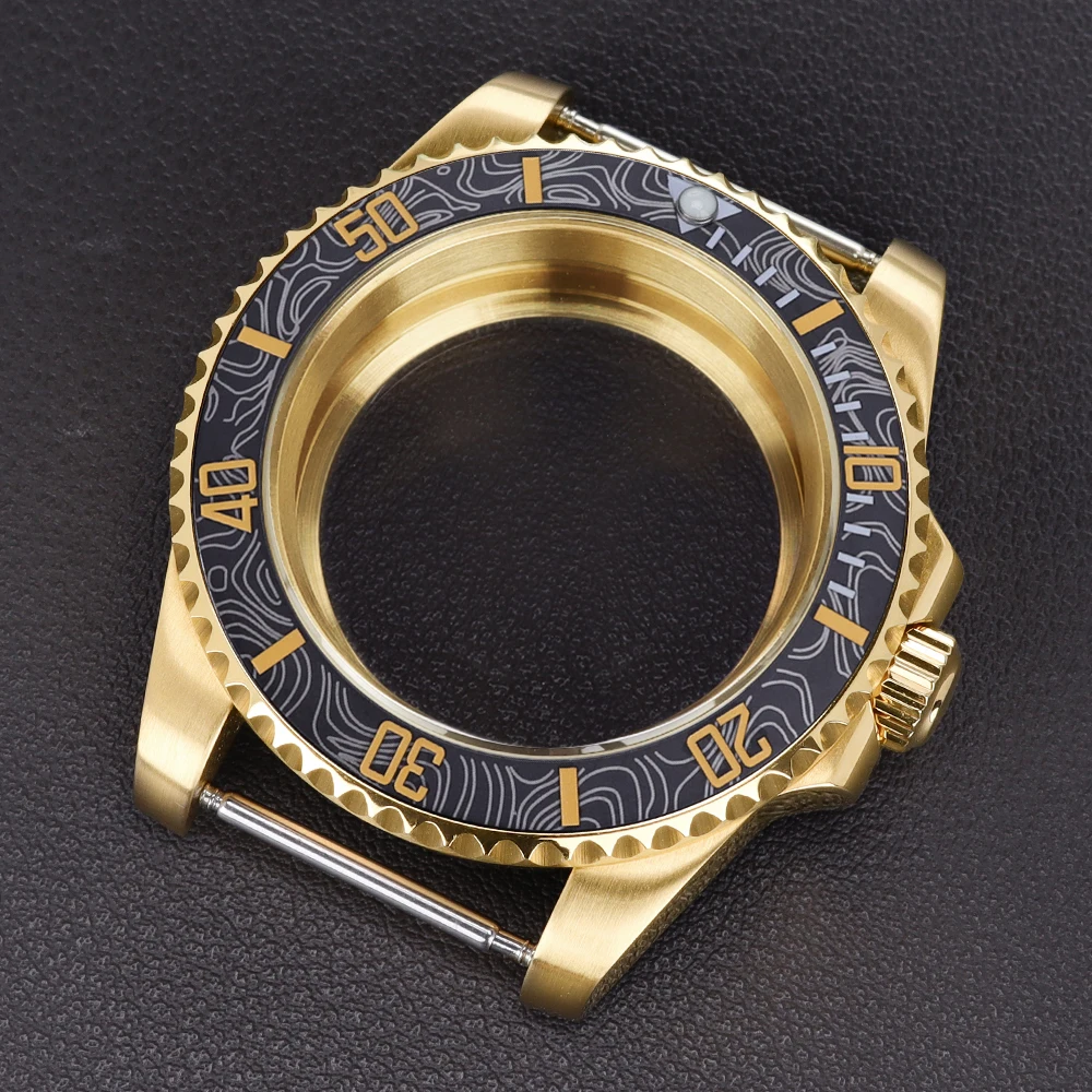 

40mm 20ATM Watch Case For Deepsea SUB GMT for Seiko NH35 NH36 NH34 Miyota 8215 Eta 2824 Movement Top Waterproof Sapphire Crystal