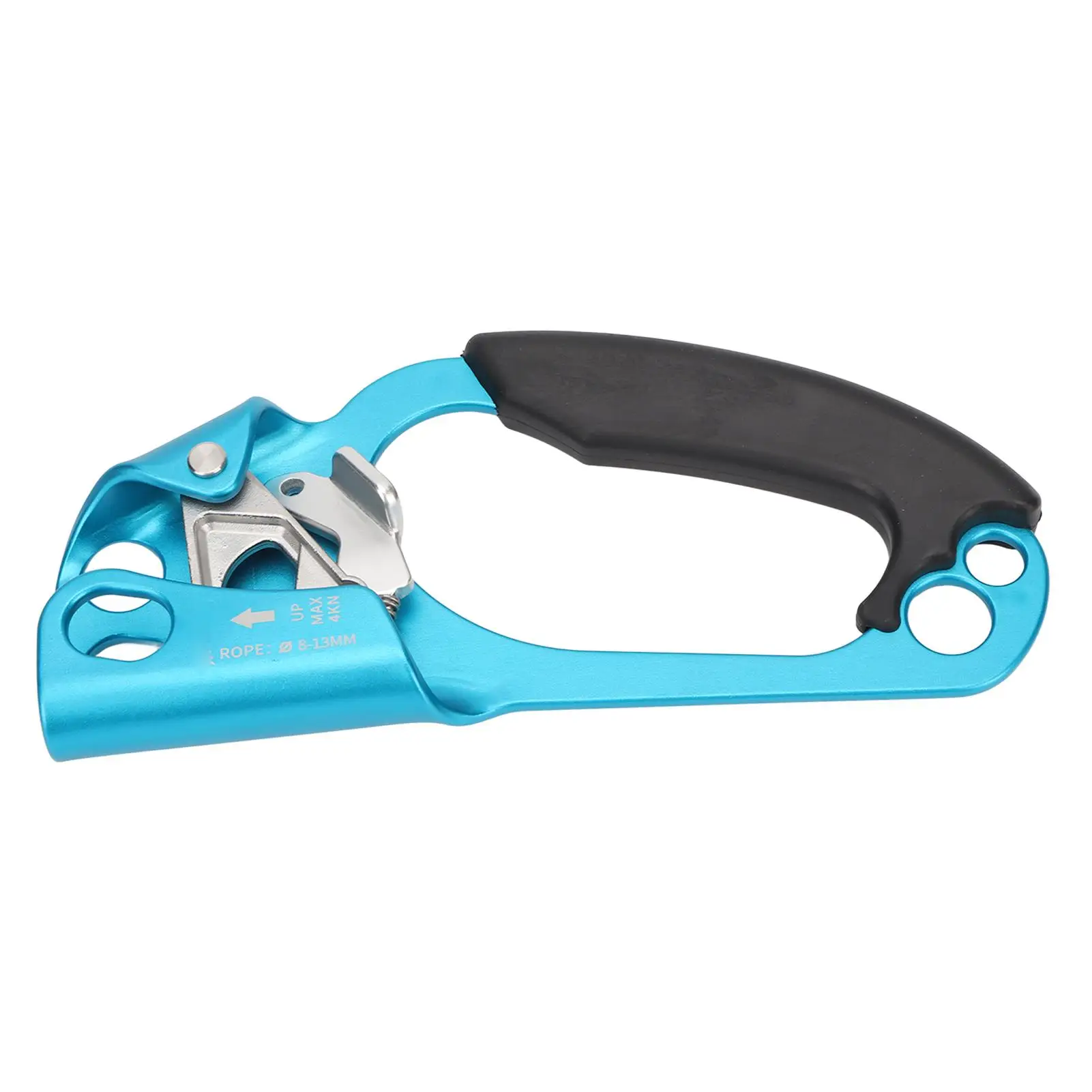 Non-Slip Climbing Hand Ascender with Strong Grip - Stable Rope Ascender for Mountaineering Gear