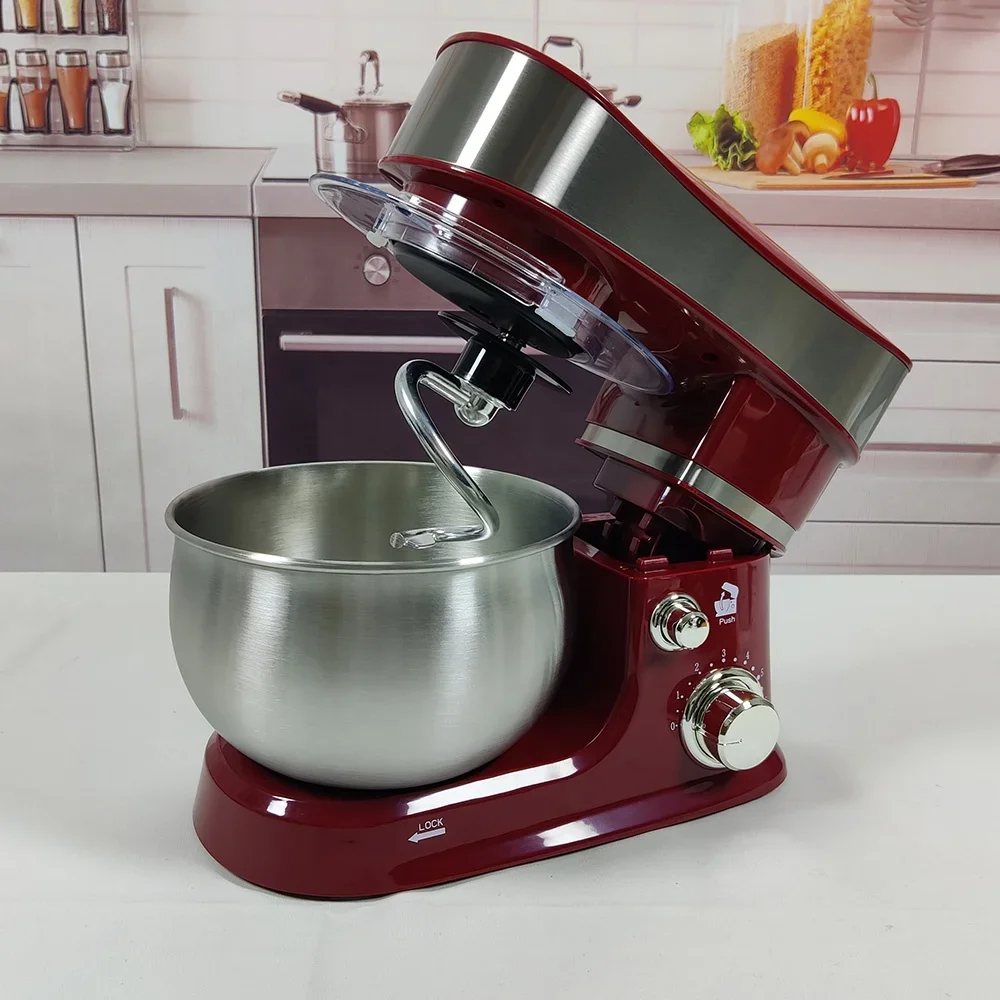 -3l 300W Spiral Pizza Cake Machine Home Appliance Electric Bread Food Dough Stand Mixer For Bakery