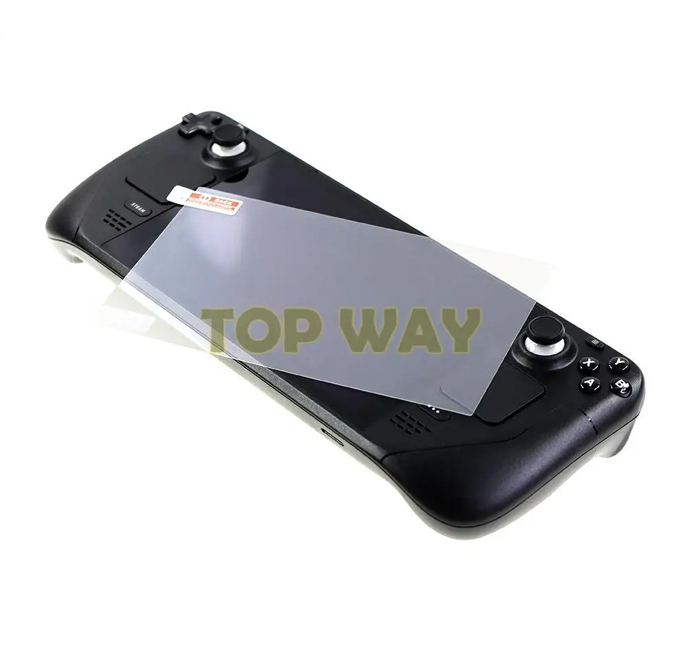 Vidrio templado para válvula de cubierta de vapor, película 9H para pantalla de cubierta de vapor, plástico Pet antiarañazos, consola de juegos, 1 unidad