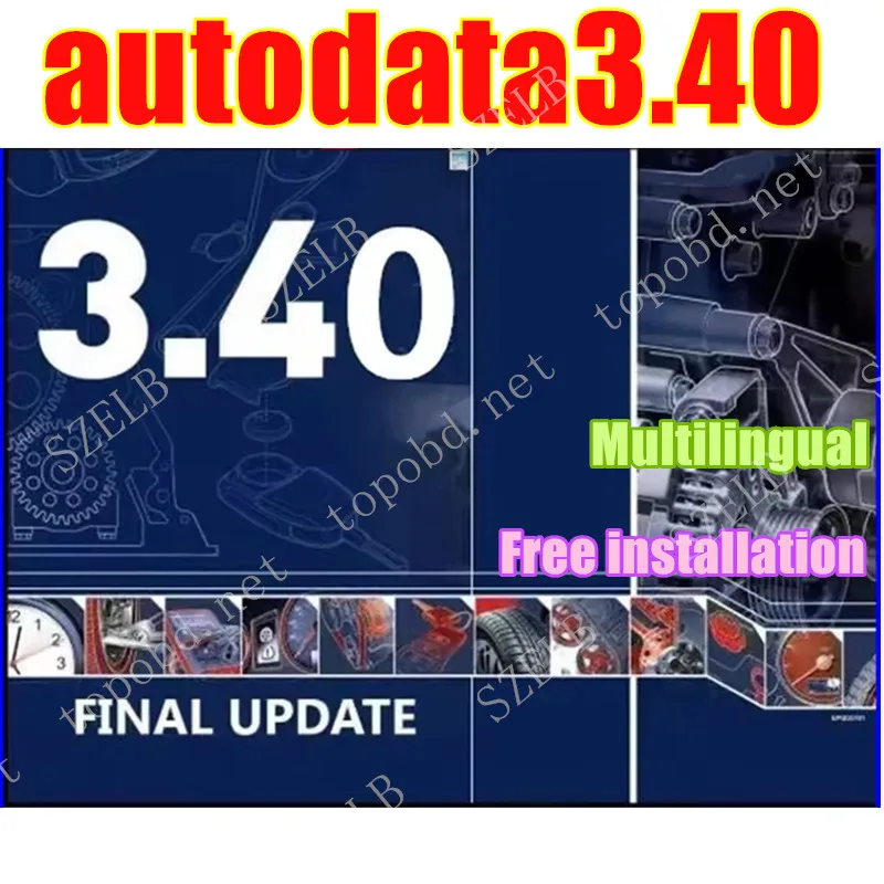 Auto Data 3.40 Wiring Diagrams Data Update to 2011 Year Auto Repair Software Multilingual+Free Installation