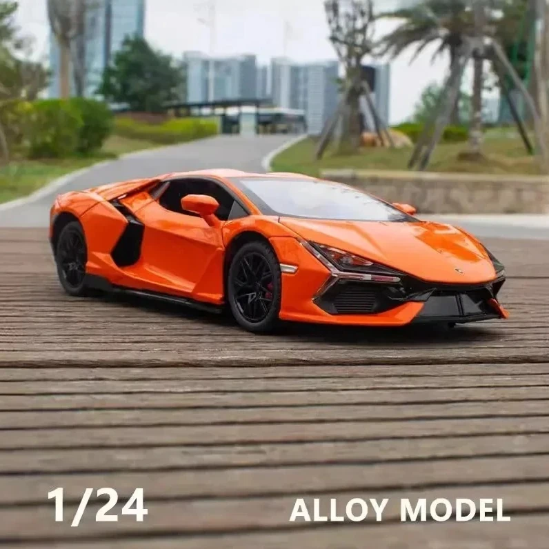 

1:24 Revuelto Alloy Spray Roadster Model Ornament Toy Diecast Alloy Car Model Collectible Gift