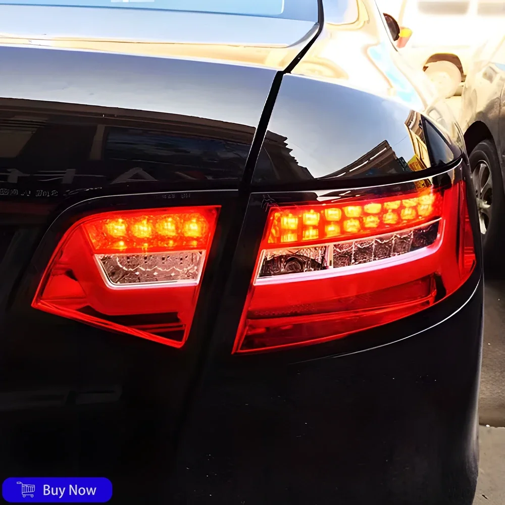 Car Taillights For Audi A6 2009-2011 Style Upgrade LED Car Back Lamps Assembly Turn Signal Light Accessories