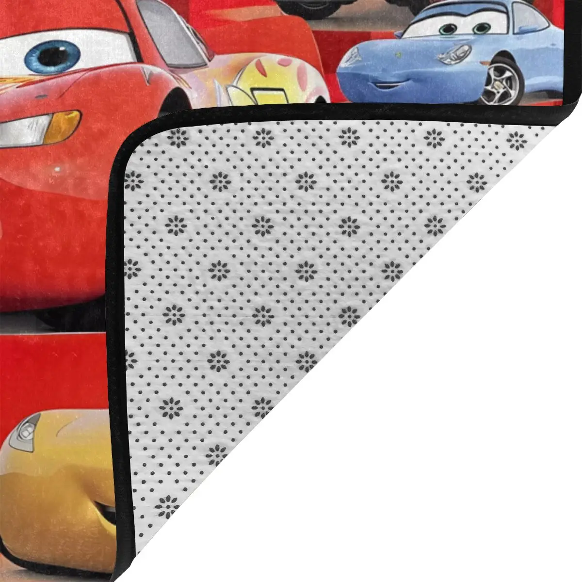 Cars Lightning Mcqueen Carpet For Living Room Kitchen Bedroom Sofa Home Decor Retro Velvet Floor Carpets Non Slip Custom DIY Rug