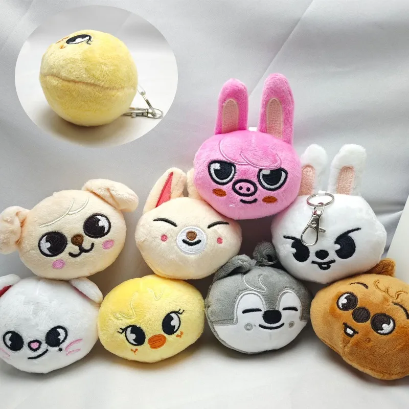 10 cm Populaire Verdwaalde Kid SKZOO Pluche Verdwaalde kinderen Hanger Pop Knuffel Pop Sleutelhanger Paar Gift Kerst Verjaardagscadeautjes