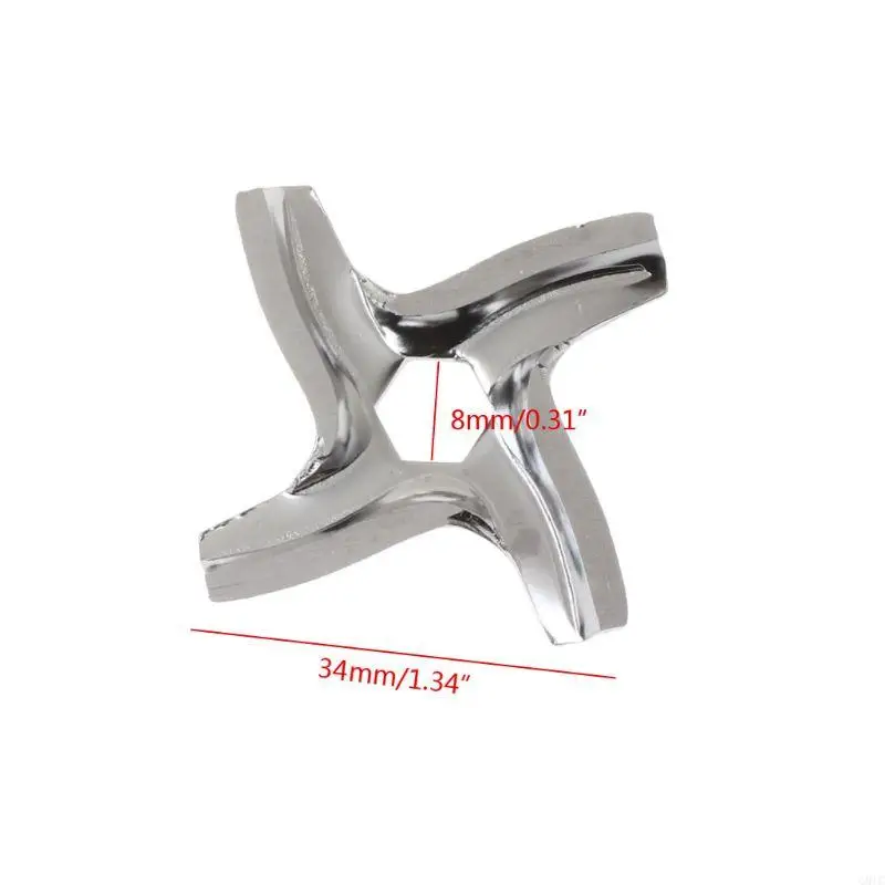 G8TC 3 шт., лезвие для мясорубки, нож из нержавеющей стали, сменный нож для мясорубок, пожалуйста, проверьте размер и форму