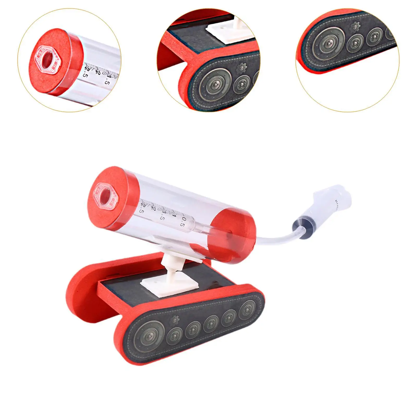 Lanzador de cohetes para niños, regalo artesanal, kit de ciencia DIY para más de 8 colores aleatorios