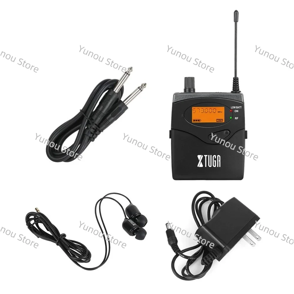 

Receiver XTUGA RW2080 UHF Wireless Stage Singer in Ear Monitoring System Single Bodypack Receiver