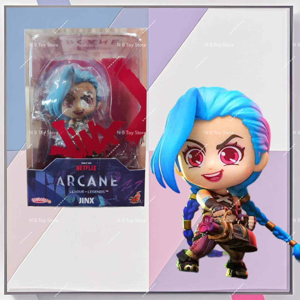 

League Of Legends Jinx Vi Cosbabys 10cm Mini Collection Handmade Arcane: League Of Legends Jinx Vi Cosbabys Toys Gifts