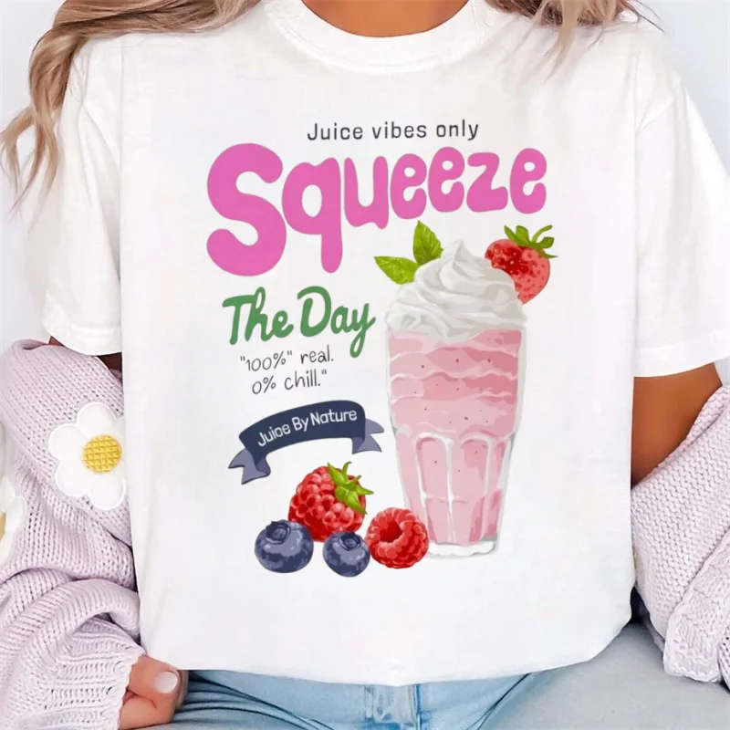 مطبوعة المرأة 90s ملابس لطيف أزياء قصيرة الأكمام الكرتون لطيف الدب نمط تي شيرت المرأة الحلو ومتعددة الاستخدامات تي شيرت #2