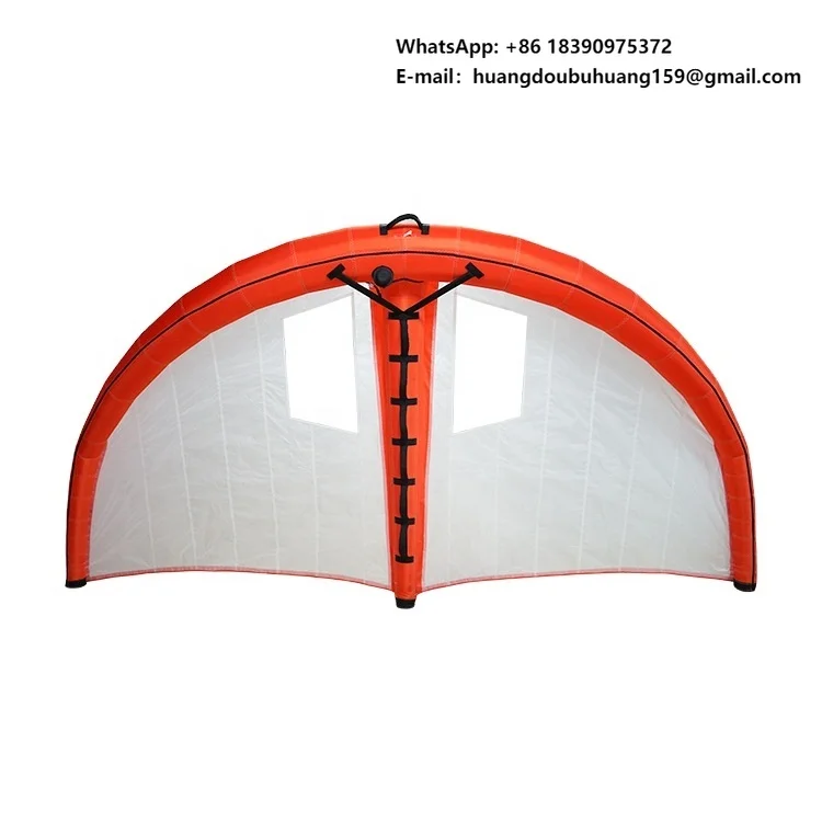 

Новинка 2021 года: оранжево-белый гидрофойл-крыло для начинающих, подходит для морских видов спорта, серфинга и кайтбординга.