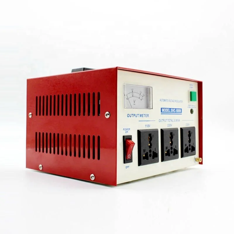 500VA To 2000VA Single Phase Automatic Voltage Stabilizer/AVR With Servo Control AC Current