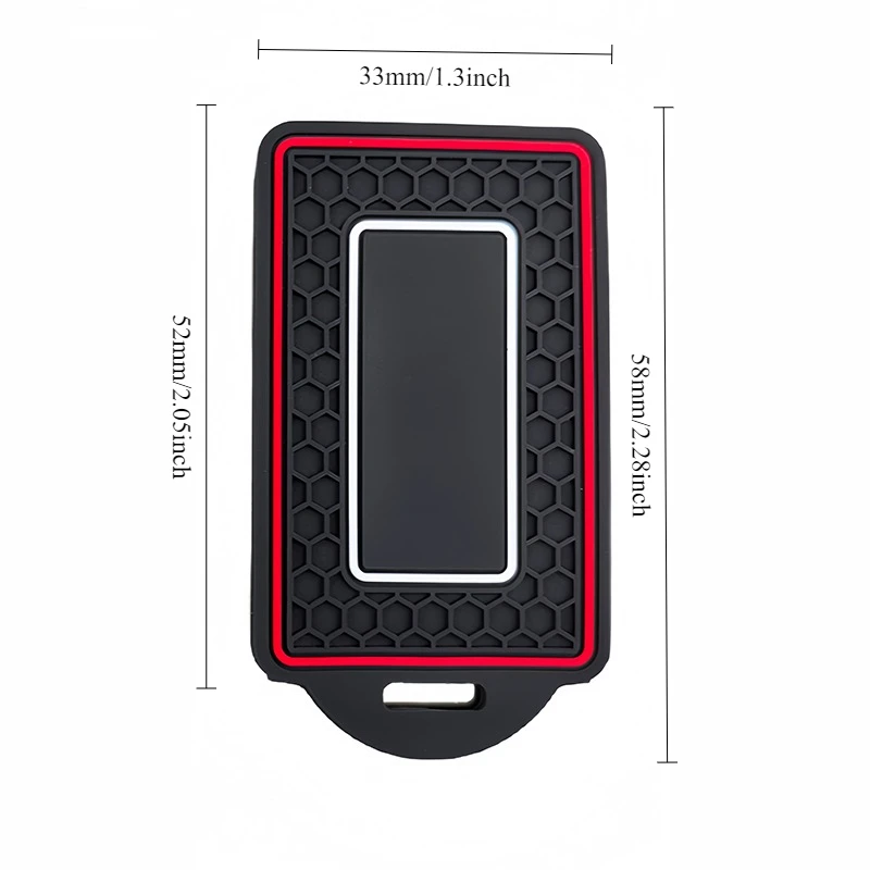 Access Card Case Silicone Card Holder Keychain Key Ring Door Lock Access Tags ID Card Case Keychain Access Card Bag
