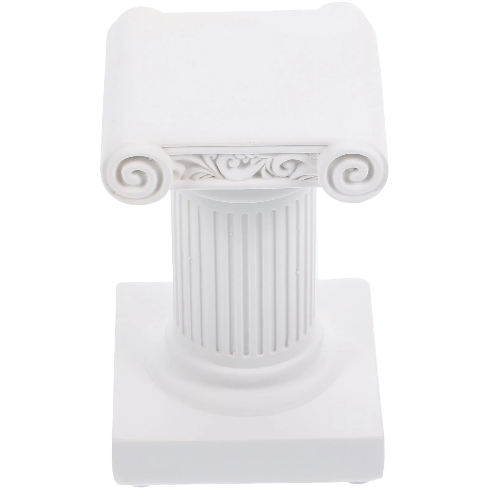 حامل عمود الراتنج زخرفة زخرفية للعمود الروماني لحفلات العشاء المنزلية وحامل عمود