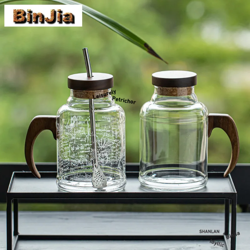 

Кувшин для воды из боросиликатного стекла, 550 мл, термостойкий чайник с крышкой, кувшин для горячей и холодной воды, принадлежности для сервизов чая