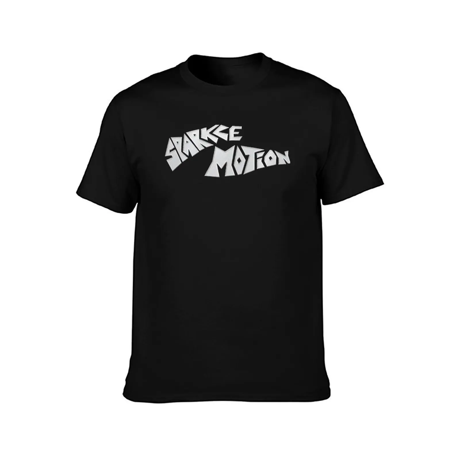 Sparkle Motion T-Shirt, Summer Casual Cotton Tee, Oversized Streetwear Tops, Vintage Graphic Print, Loose Fit Short Sleeve
