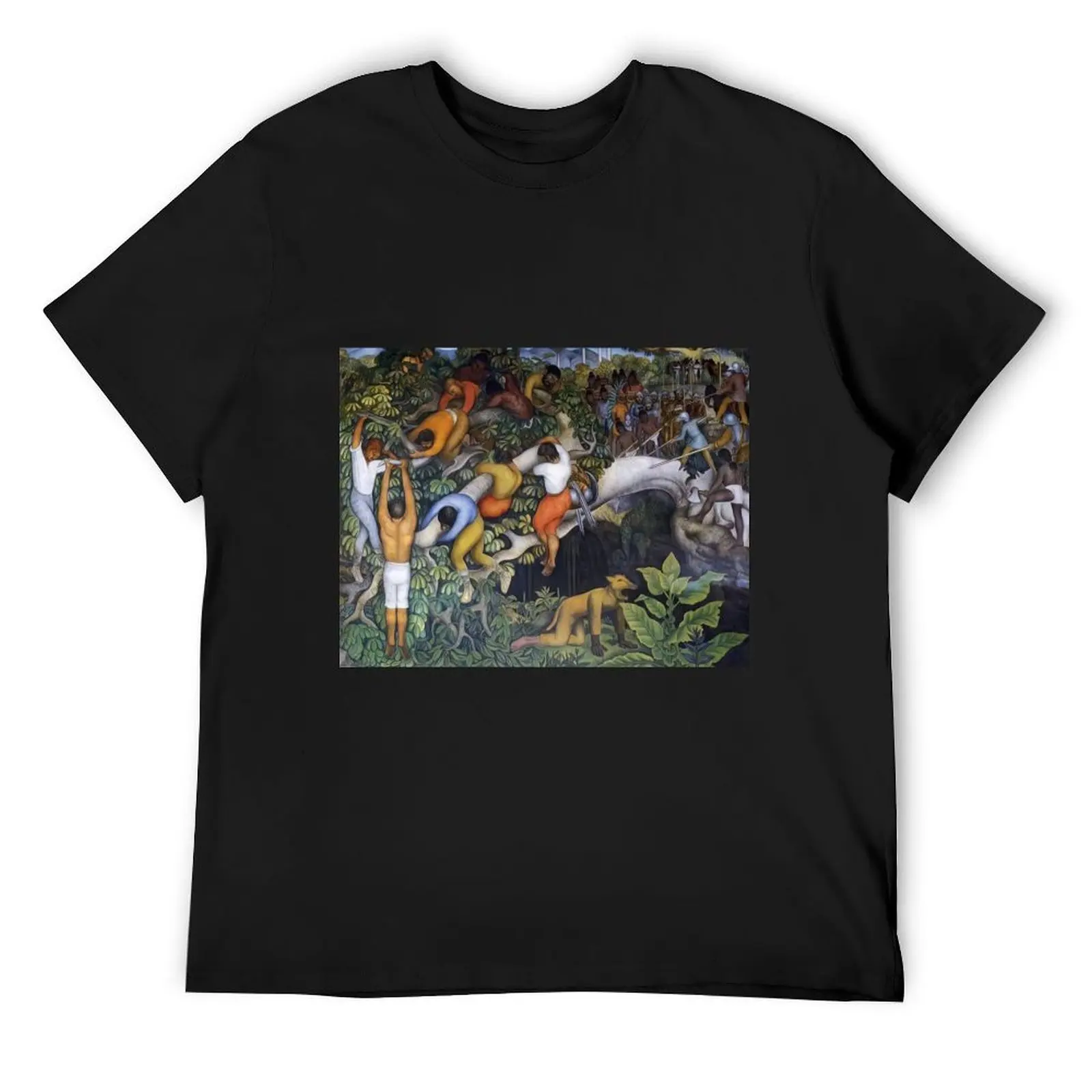 

Diego rivera famous paintings T-Shirt heavyweights custom t shirt blanks mens shirts graphic tee