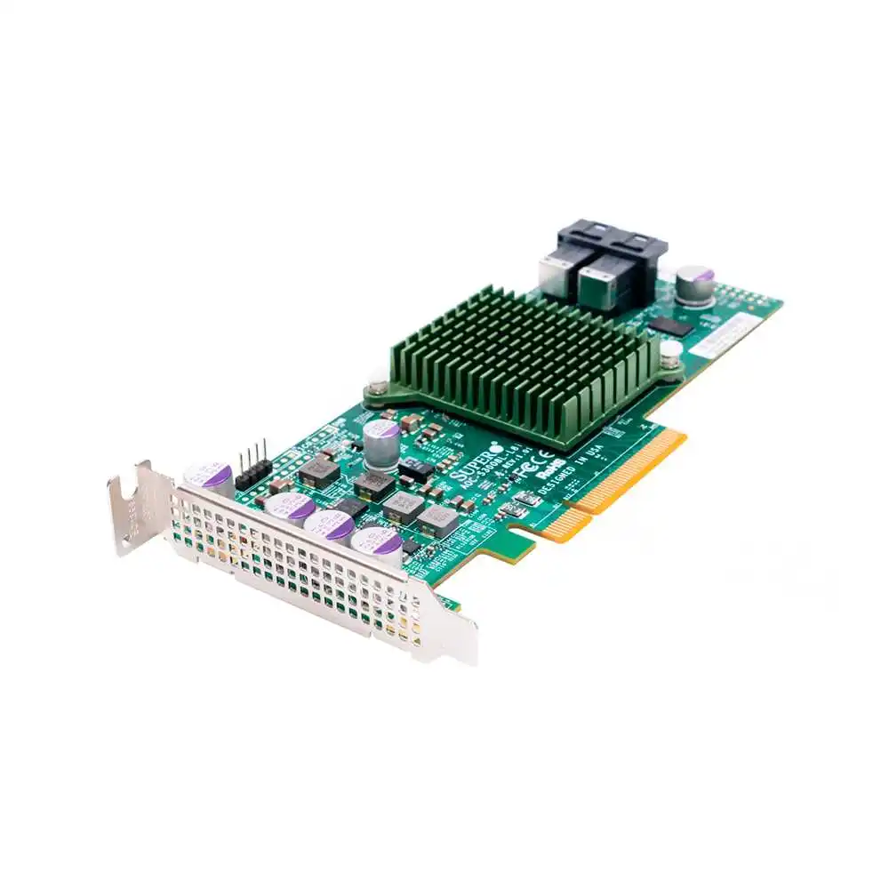 Original AOC-S3008L-L8i SAS3 12G 8-Port Internal PCI-e X8 3.0 IT IR SATA/SAS HBA RAID Controller 3008 Hard Disk Array Card