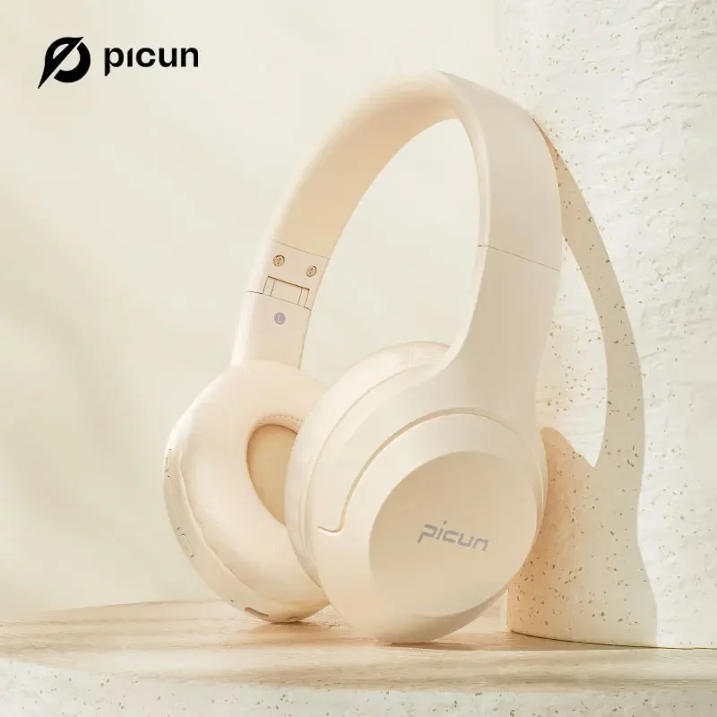 

Picun B-01S Wireless Bluetooth Headphones Super Bass Noise Canceling Mic Headset For PC Phone 3Colors Foldable Stereo Earphones