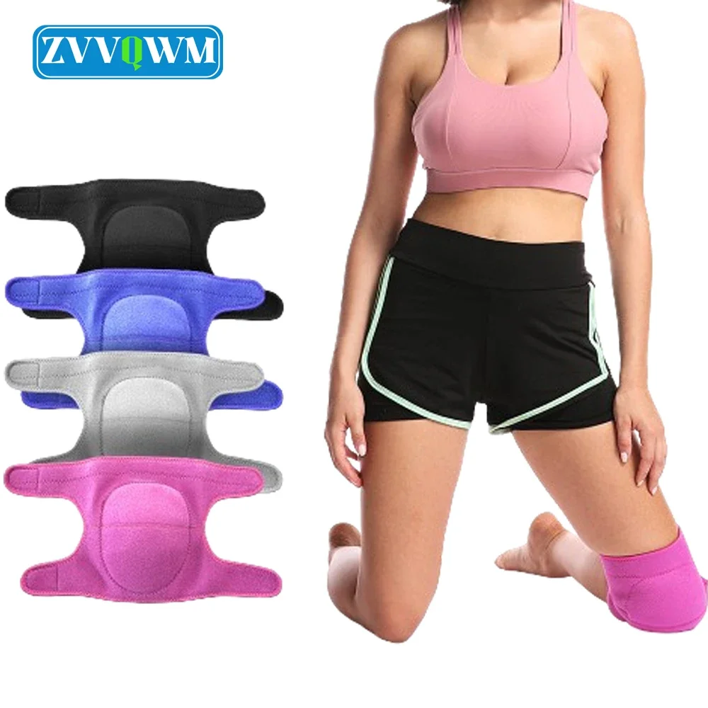 

1Pcs Adjustable Compression Knee Pad Women Men Sports Knee Protection Pad Basketball Dance Climbing Soft Knee Pads Cushion