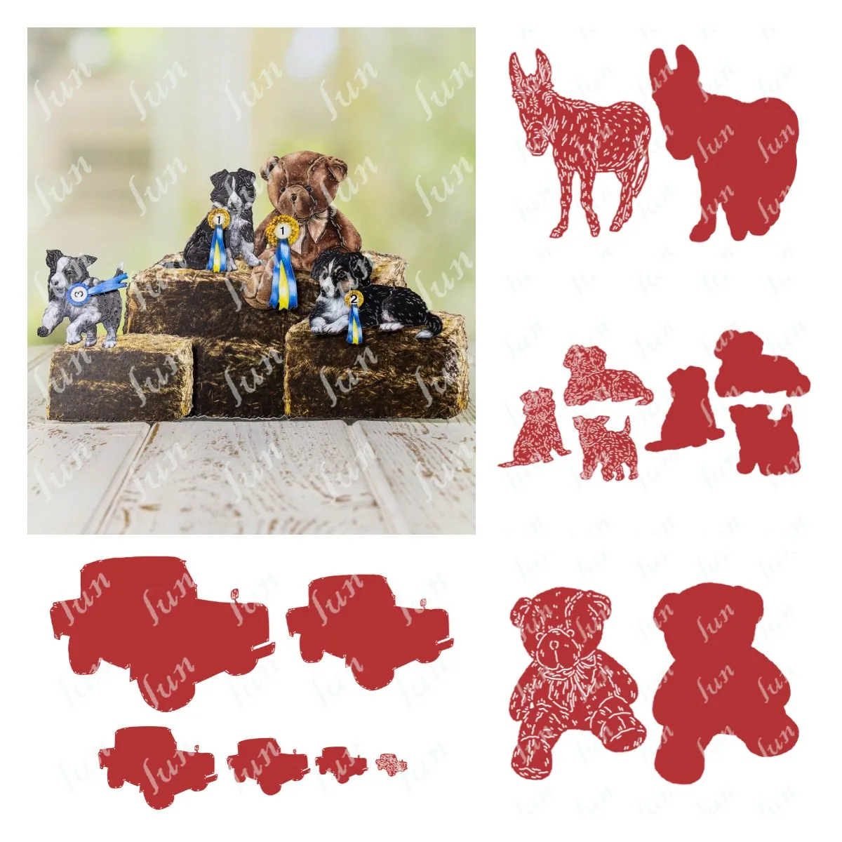 2022 New Arrival First Prize Animal Metal Die Cuts Scrapbooking Cutting Dies DIY Album Embossing Folder Template Stencil Mold